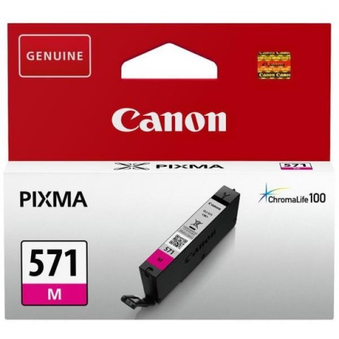 CANON CART INK MAGENTA CLI-571 PER PIXMA MG5751