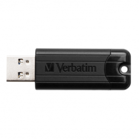 VERBATIM PEN DISK 32GB STORE NGO PINSTRIPE BLACK