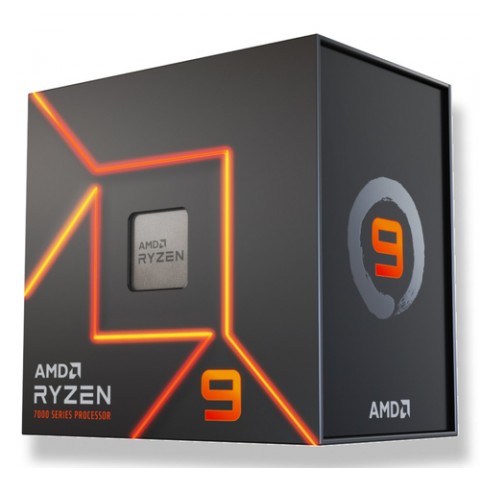 AMD CPU RYZEN 9, 7900, AM5, 5.40GHz 12 CORE, CACHE 76MB, 65W