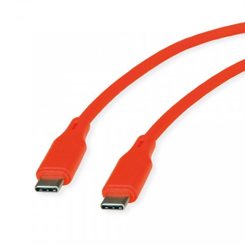 ROLINE CAVO USB COLORATO, 1M, ARANCIONE ROLINE CAVO USB COLORATO, 1M, ARANCIONE
