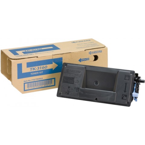 KYOCERA TONER NERO TK-3160 ECOSYS P3045, 12.500 PAG KYOCERA TONER NERO TK-3160 ECOSYS P3045, 12.500 PAG