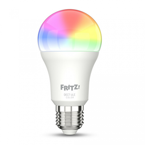 AVM FRITZ!DECT 500 INTERNATIONAL LAMPADINA SMART LED LUCE BIANCA E COLORATA E27