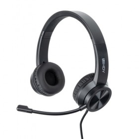 LINDY CUFFIE DA UFFICIO USB-C, CONTROLLI IN LINEA