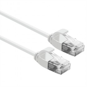 ROLINE CAVO UTP DATA CENTER PATCHCORD CAT.6A/CLASS EA, LSOH, SLIM, BIANCO, 1.5M