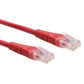 ROLINE CAVO UTP PATCHCORD CAT.6/CLASS E, ROSSO, 0.3M ROLINE CAVO UTP PATCHCORD CAT.6/CLASS E, ROSSO, 0.3M