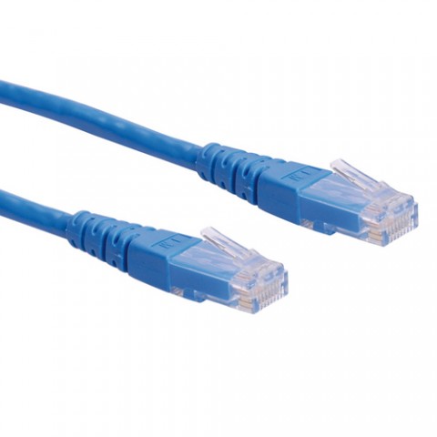 ROLINE CAVO UTP PATCHCORD CAT.6, CLASS E, BLU, 2M