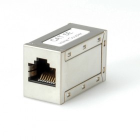 ROLINE ACCOPPIATORE MODULARE CAT5E CLASSE D STP RJ45 ARGENTO