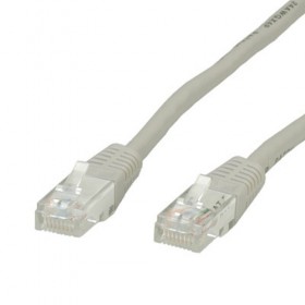 VALUE CAVO DI RETE UTP PATCHCORD CAT.6/CLASS E, GRIGIO, 1M