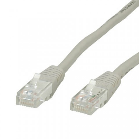 VALUE CAVO DI RETE UTP PATCHCORD CAT.6/CLASS E, GRIGIO, 1M