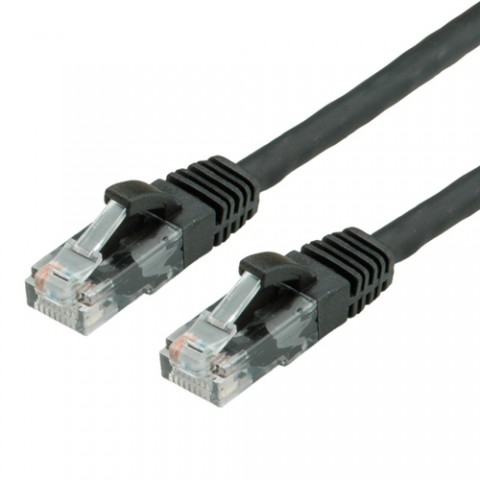 VALUE CAVO DI RETE CAT 6, E, 5M, NERO VALUE CAVO DI RETE CAT 6, E, 5M, NERO