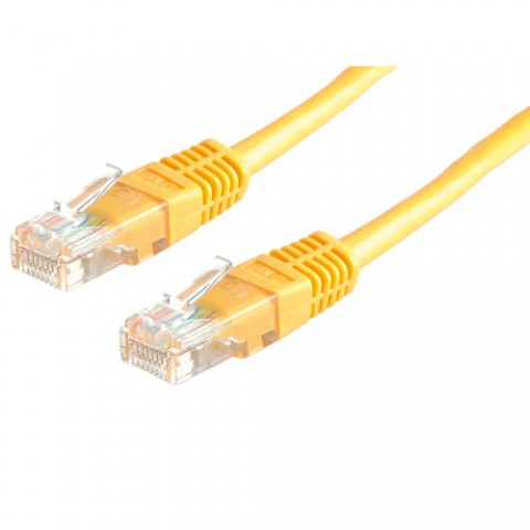 VALUE CAVO UTP PATCHCORD CAT 6, CLASS E, GIALLO, 2M VALUE CAVO UTP PATCHCORD CAT 6, CLASS E, GIALLO, 2M