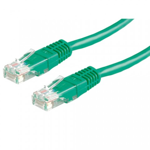 VALUE CAVO UTP PATCHCORD CAT.6 CLASS E VERDE 2M