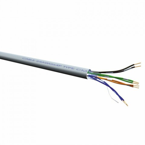 VALUE CAVO UTP CABLE CAT.6A/CLASS EA, BC, AWG23, SOLID WIRE, CPR ECA, 300M VALUE CAVO UTP CABLE CAT.6A/CLASS EA, BC, AWG23, SOLID WIRE, CPR ECA, 300M