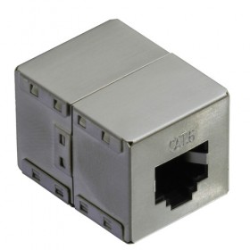 VALUE ACCOPPIATORE MODULARE CAT6E STP RJ45 ARGENTO