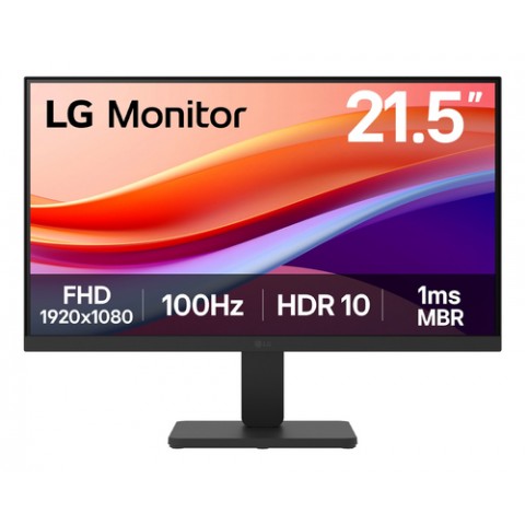 LG MONITOR 21,5 LED VA FHD 16:9 FHD 100Hz, 250 CDM, HDMI, MULTIMEDIALE