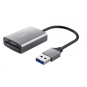 TRUST CARDREADER VELOCE USB-A 3.2 - DALYX ALLUMINIO TRUST CARDREADER VELOCE USB-A 3.2 - DALYX ALLUMINIO