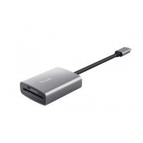TRUST CARDREADER ULTRAVELOCE USB-C - DALYX ALLUMINIO TRUST CARDREADER ULTRAVELOCE USB-C - DALYX ALLUMINIO