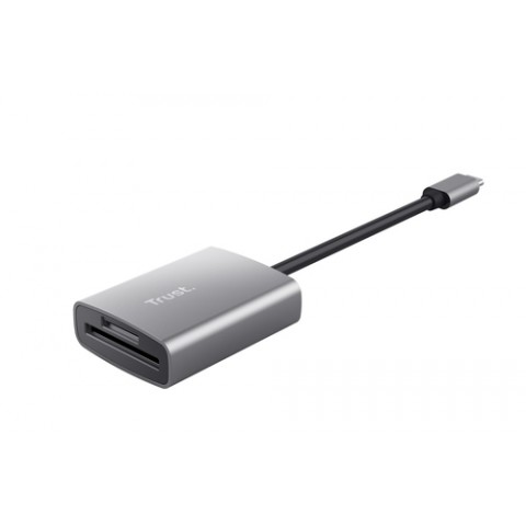 TRUST CARDREADER ULTRAVELOCE USB-C - DALYX ALLUMINIO TRUST CARDREADER ULTRAVELOCE USB-C - DALYX ALLUMINIO