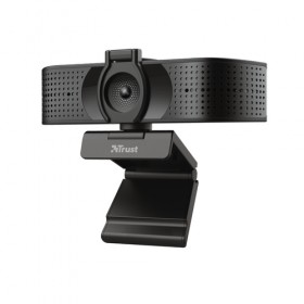 TRUST WEBCAM ULTRA HD 4K 3480X2160- FILTRO PRIVACY - TEZA - NERO TRUST WEBCAM ULTRA HD 4K 3480X2160- FILTRO PRIVACY - TEZA - NERO