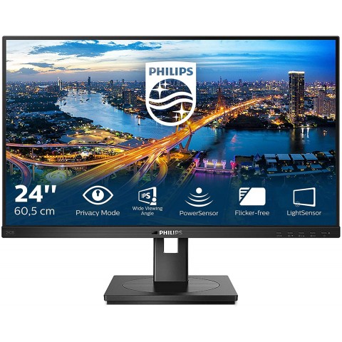 PHILIPS MONITOR 23,8 LED IPS 16:9 FHD 4MS 350 CDM VGA/DVI/DP/HDMI PRIVACY MODE PIVOT MULTIMEDIALE PHILIPS MONITOR 23,8 LED IPS 16:9 FHD 4MS 350 CDM VGA/DVI/DP/HDMI PRIVACY MODE PIVOT MULTIMEDIALE