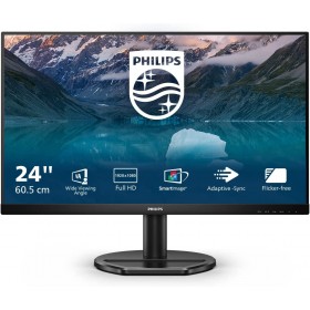 PHILIPS MONITOR 23,8 LED VA 16:9 FHD 4MS 300 CDM, VGA/DP/HDMI, MULTIMEDIALE