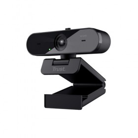 TRUST WEBCAM 2K QHD 2560X1440p - FILTRO PRIVACY - 85 PLASTICA RICICLATA - TAXON - NERO TRUST WEBCAM 2K QHD 2560X1440p - FILTRO PRIVACY - 85 PLASTICA RICICLATA - TAXON - NERO