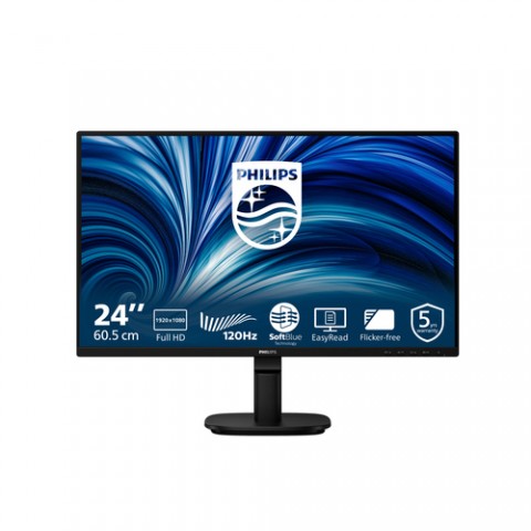 PHILIPS MONITOR 23,8 LED IPS FHD 16:9 4MS 140hz 300 CDM, VGA/DP/HDMI, MULTIMEDIALE PHILIPS MONITOR 23,8 LED IPS FHD 16:9 4MS 140hz 300 CDM, VGA/DP/HDMI, MULTIMEDIALE