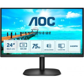AOC MONITOR 23,8 LED VA 16:9 FHD 4MS 250 CDM,VGA/HDMI