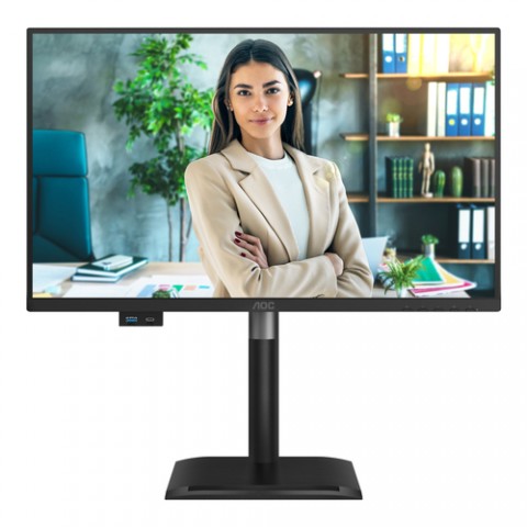 AOC MONITOR 23,8 LED IPS FHD 16:9 4MS 120hz, REG ALTEZZA, DP/HDMI, MULTIMEDIALE AOC MONITOR 23,8 LED IPS FHD 16:9 4MS 120hz, REG ALTEZZA, DP/HDMI, MULTIMEDIALE