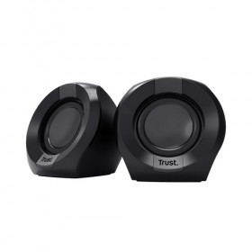 TRUST SET ALTOPARLANTI SPEAKERS 2.0 8W PICCO (4W RMS) - POLO 2.0 - NERO
