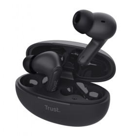 TRUST EARBUDS YAVI BT ENC, NERO
