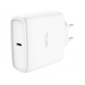 TRUST ALIMENTATORE/CARICABATTERIA 65W USB-C GAN - CAVO RICARICA INCLUSO - PLASTICA RICICLATA 50 - M TRUST ALIMENTATORE/CARICABATTERIA 65W USB-C GAN - CAVO RICARICA INCLUSO - PLASTICA RICICLATA 50 - M