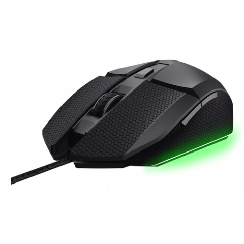 TRUST MOUSE GAMING ILLUMINATO CABLATO 10.000DPI - 10.000Hz POLLING - GXT121 FELOX+ NERO TRUST MOUSE GAMING ILLUMINATO CABLATO 10.000DPI - 10.000Hz POLLING - GXT121 FELOX+ NERO