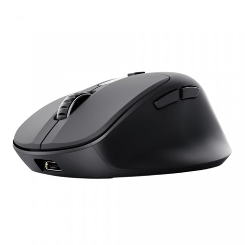 TRUST MOUSE WIRELESS RICARICA ULTRAVELOCE 3MIN 24GG - MULTICONNECT WL 2,4GHZ + 2x BT SILENT - PLASTI TRUST MOUSE WIRELESS RICARICA ULTRAVELOCE 3MIN 24GG - MULTICONNECT WL 2,4GHZ + 2x BT SILENT - PLASTI