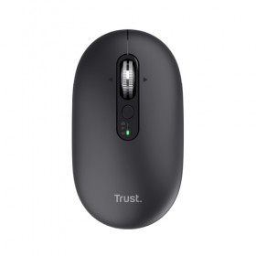 TRUST MOUSE WIRELESS HYPERSCROLL RICARICABILE MULTICONNECT WL 2,4GHZ + 2x BT ULTRASOTTILE SILENT - 3