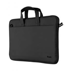 TRUST BORSA LAPTOP/NOTEBOOK FINO A 14" ECO - REALIZZATA CON PET RICICLATO - BOLOGNA NERO TRUST BORSA LAPTOP/NOTEBOOK FINO A 14" ECO - REALIZZATA CON PET RICICLATO - BOLOGNA NERO