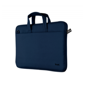TRUST BORSA LAPTOP/NOTEBOOK FINO A 14" ECO - REALIZZATA CON PET RICICLATO - BOLOGNA BLU