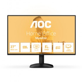 AOC MONITOR 27 LED VA 16:9 FHD 4MS 300 CDM 120hz, VGA/HDMI