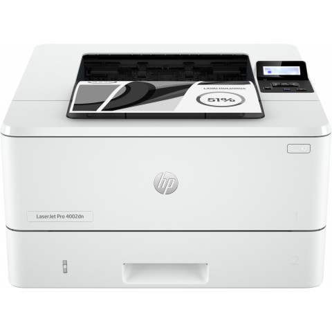 HP STAMP. LASER A4 B/N, LASERJET PRO 4002DN, SERIE 4000, 40PPM, FRONTE/RETRO, USB/LAN