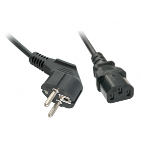 LINDY CAVO DI ALIMENTAZIONE SCHUKO IEC, 5M