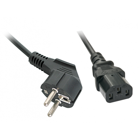 LINDY CAVO DI ALIMENTAZIONE SCHUKO IEC, 5M
