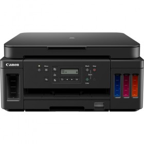 CANON MULTIF. INK A4 COLORE, PIXMA G6050, 13PPM FRONTE/RETRO USB/WIFI/LAN 3 IN 1 - MEGATANK REFILLABLE