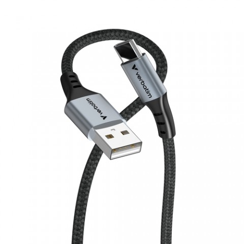 VERBATIM CAVO SYNC  CHARGE USB-A TO USB-C 18W 120 CM