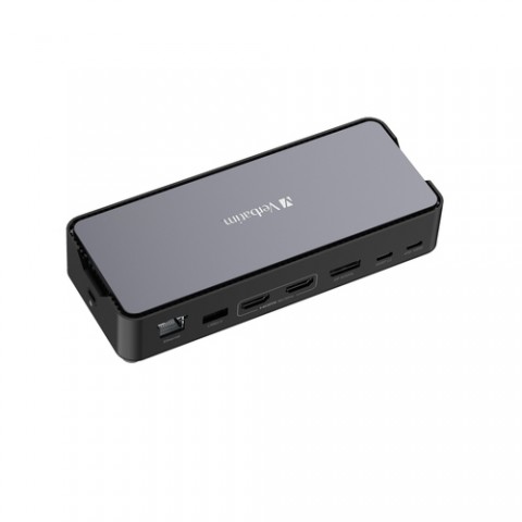 VERBATIM DOCKING STATION USB-C PRO MULTIPORT HUB 15 IN 1 HDMI PD 80W
