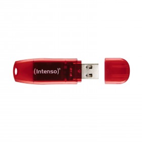 INTENSO PEN DISK RAINBOW LINE 128GB RED USB 2.0