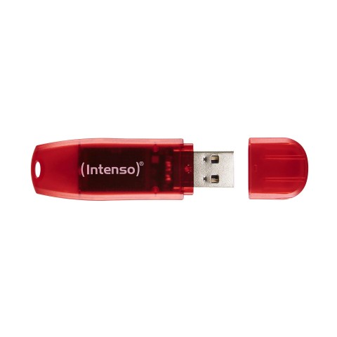 INTENSO PEN DISK RAINBOW LINE 128GB RED USB 2.0