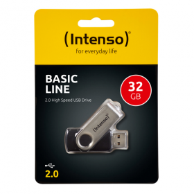 INTENSO PEN DISK 32GB USB 2.0 BASIC LINE BLACK