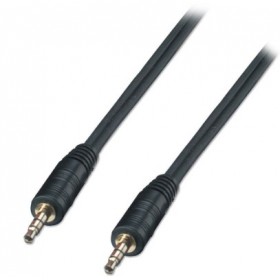 LINDY CAVO AUDIO JACK 3.5MM, M/M, 2MT, NERO