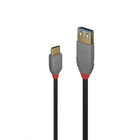 LINDY CAVO ADATTATORE USB 3.1 TIPO C/A ANTHRA LINE, 15CM