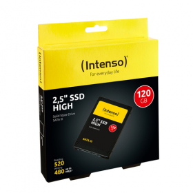 INTENSO SSD INTERNO HIGH 120GB 2,5 SATA 6GB/S R/W 520/480